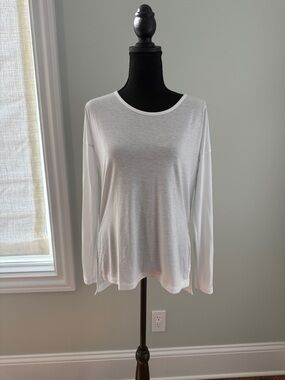 Nike White Long Sleeve Shirt